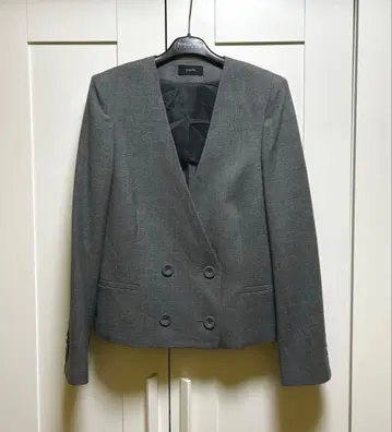 JOSEPH 울 노카라 자켓