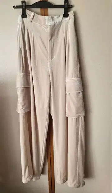 KBF 벨로아 카고 팬츠 베이지