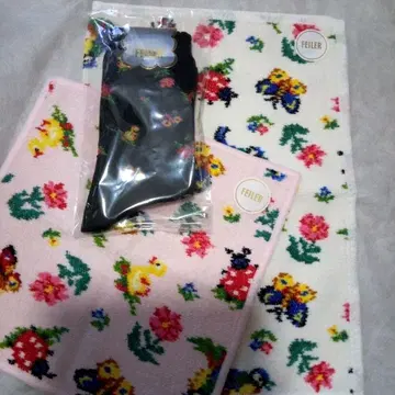 페이러 하이디 손수건 게스트 타월 삭스 3종 세트