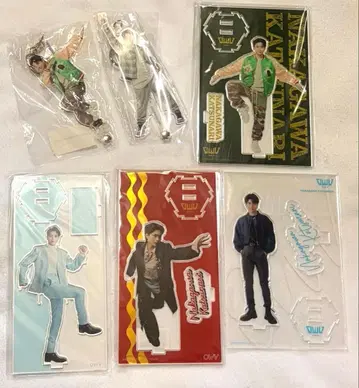 OWV 나카가와 카츠나리 아크릴 스탠드 포로프롭스 6세트