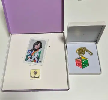 NiziU NINA 친필 사인 클리어 카드