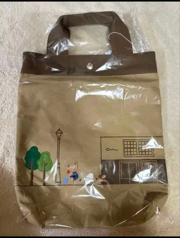 택 포함 미사용 새상품 파미리아 familiar 히로오 한정판 토트백