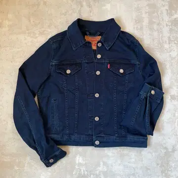 Levi's 다크 블루 데님 자켓