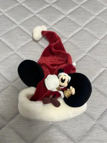 미키마우스 산타 모자 디즈니 공식 크리스마스 디즈니 리조트