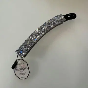컴플렉스 비즈 Swarovski 크리스탈 헤어 클립 바나나 클립