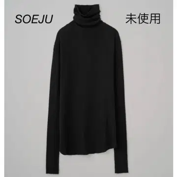 soeju 캐시미어 혼방 터틀넥 티셔츠 미사용