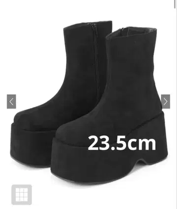 그레일 스웨이드 통굽 부츠[zr1140] 미사용 새상품