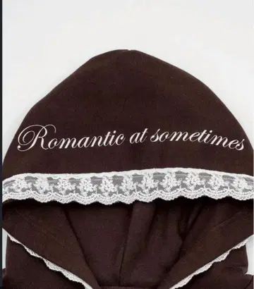 스미온 컴팩트 레이스 집 후디 브라운