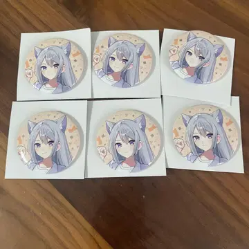 니지산지 완냥 days 히구치 카에데 캔뱃지