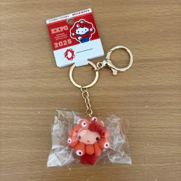 EXPO 2025 미야쿠미야쿠 산리오 키티 최애 컬러 키링