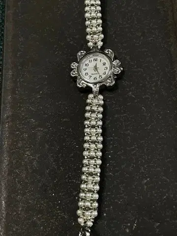 엘레강트 펄 비즈 벨트 손목시계 신상