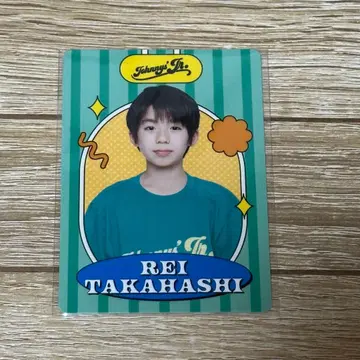 [ 미개봉 새상품 ] 타카하시 레이 쟈니즈 Jr. 프로필 카드