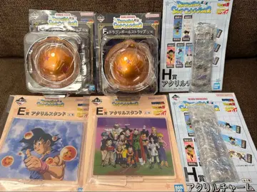 드래곤볼 스냅 컬렉션2 E F H상 총 6점 세트