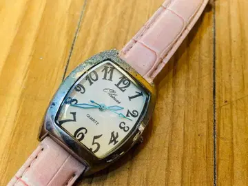 Okinar 쿼츠 핑크 쿼츠 시계 스테인리스 스틸 방수