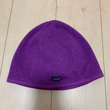 PATAGONIA 파타고니아 니트 모자 퍼플
