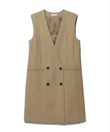 새상품급 estnation 더블 베스트 원피스