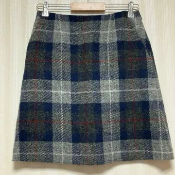 매킨토시 철학/해리스 트위드 체크 스커트