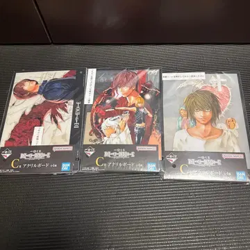 제일복권 데스노트 C상 아크릴 보드 3종 세트