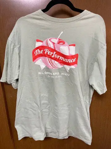 Mrs. GREEN APPLE The Performance 셔츠 XL