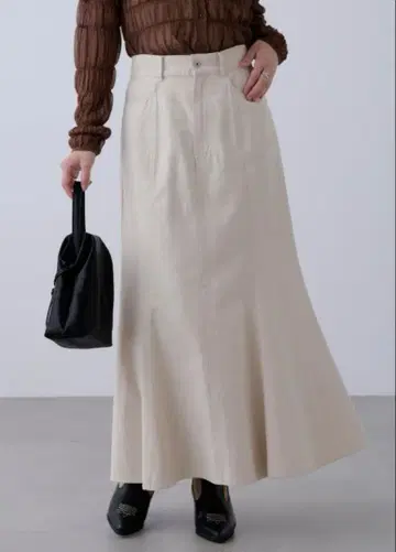 FREE'S MART 치노 머메이드 스커트