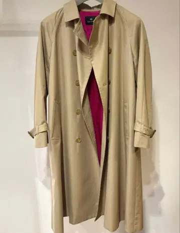 폴 스미스 베이지 트렌치코트