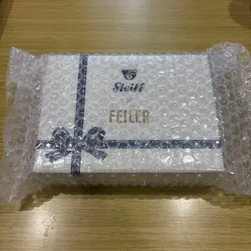 슈타이프 페이러 콜라보 손수건 테디베어 키링 세트