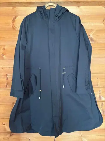 로페피크닉 후드 부착 네이비 롱 자켓 M