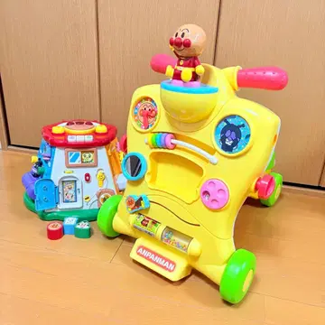 호빵맨 타고! 밀고! 변신 워커 커다란 욕심쟁이 박스