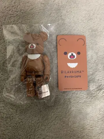 리락쿠마 베어브릭 차이로이코구마