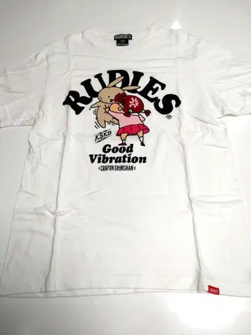 RUDIES 짱구는 못말려 T셔츠 유리