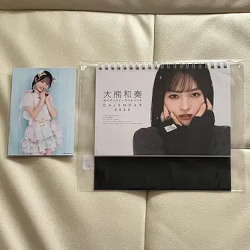 오쿠마 와카나 탁상 달력 (브로마이드 6장 세트 포함)