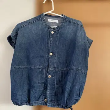 ANTGAUGE 데님 벌룬 베스트