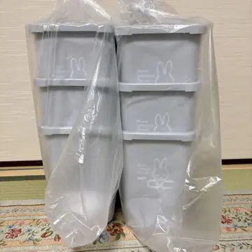 미피 miffy 더스트 박스 쓰레기통 뚜껑 없음 6개 세트 어린이 방