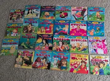 일본 옛날 이야기, 세계 명작 애니메이션 그림책 묶음 세트