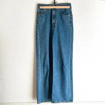 Levis snidel 하이 루즈 데님 길이 블루 24inch