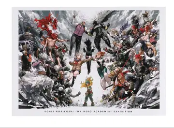 나의 히어로 아카데미아 히로아카 원화전 공식 도록 새상품