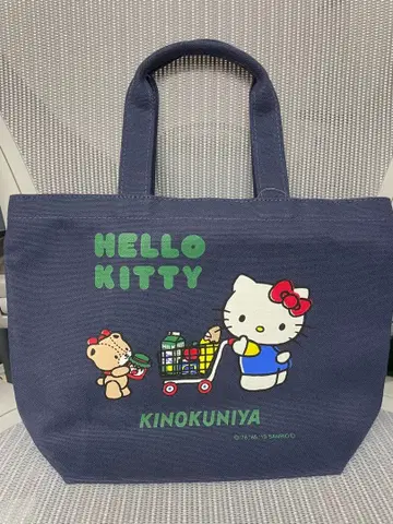 키노쿠니야 키티 콜라보 토트백 런치백