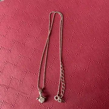 각인 silver 925 실버 크리스탈 펜던트 목걸이