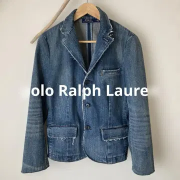 폴로 랄프로렌 데님 데미지 가공 자켓 레어