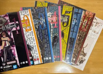 제일복권 데스노트 F상 클리어 포스터 8종 세트 세미 컴플리트