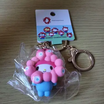 마이멜로디 미야쿠미야쿠 파스텔 입체 마스코트 컬러 키링