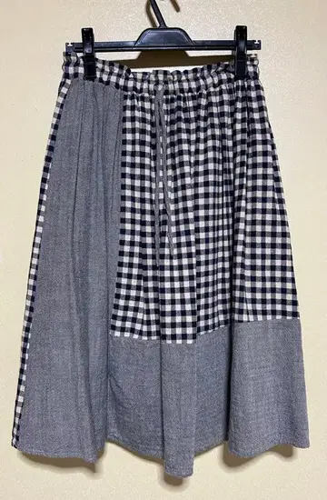 tang! tang 체크 스커트