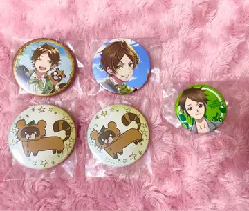 우라타누키 캔뱃지 세트