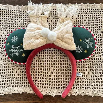 디즈니 크리스마스 미니 마우스 머리띠