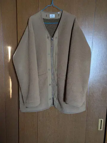 UNIQLO x EngineeredGarments 노카라 플리스 자켓