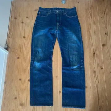 BLUE BLUE 다크 블루 스트레이트 데님