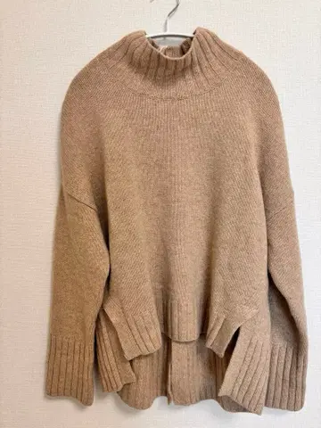 1er Arrondissement 캐시미어 혼방 하이넥 니트