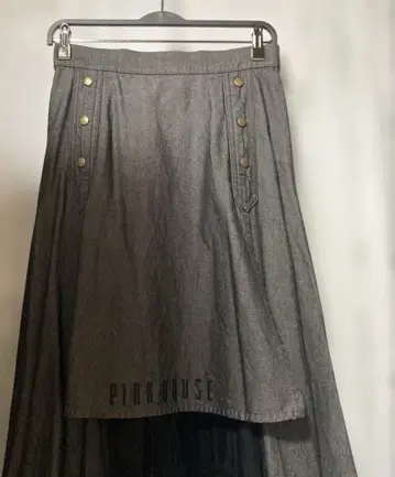 핑크하우스 롱 스커트 피코프릴