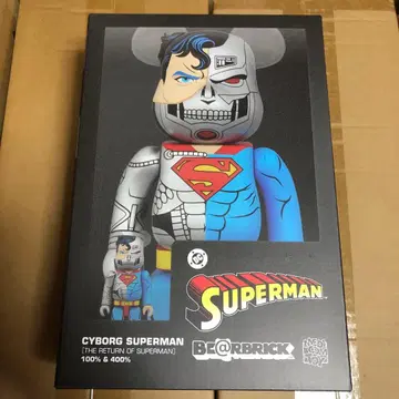 Cyborg Superman BE@RBRICK 100% & 400%
