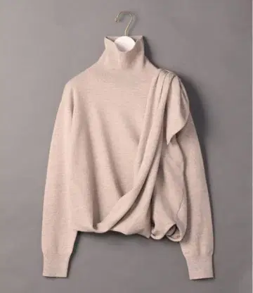 6 roku 2way 루프 터틀넥 니트 변형 니트